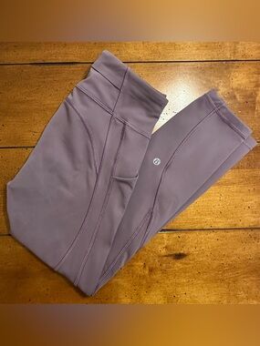 Lululemon Time To Sweat crop leggings 23” size 4